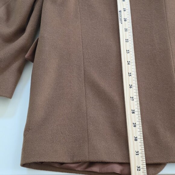 Dalcos Lanificio Fratelli Bacci Jacket Men IT 54 US 44 Brown Wool Cashmere 3B LS - Picture 9 of 16